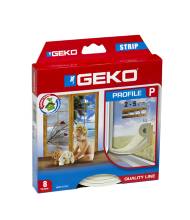 Tætningsliste P-profil - 9 x 5,5 mm - 6 m